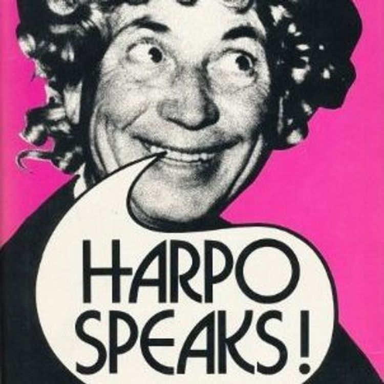 cover art for Harpo Speaks! by Harpo Marx with Rowland Barber