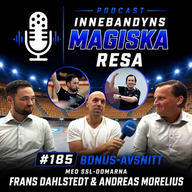 cover art for 185. SSL-domarna direkt efter slutsignalen - Det bortglömda domarsnacket från SSL-premiären