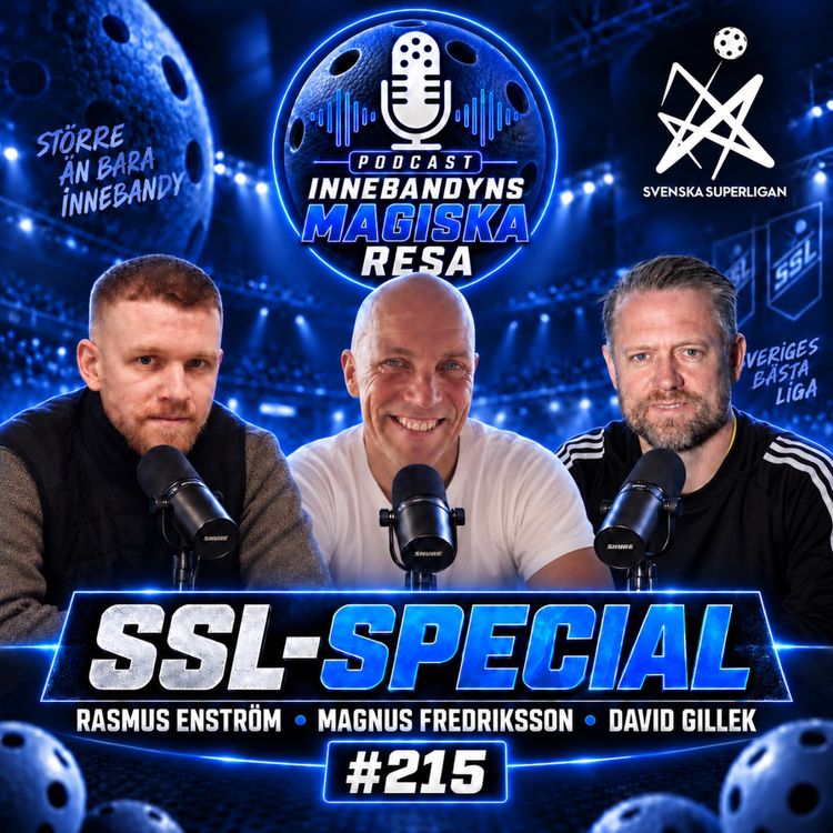 cover art for 215. Fredriksson, Gillek & Enström – Superligan-special: Så här slutar SSL!