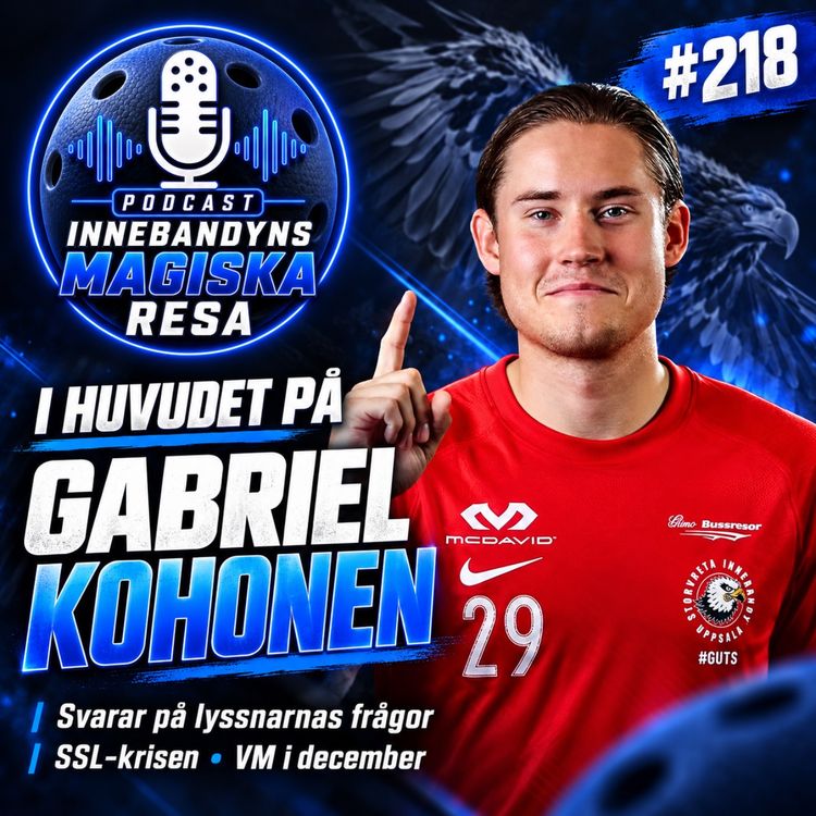 cover art for 218. Gabriel Kohonen: Mitt i stormen – från TV-kris till VM-jakt