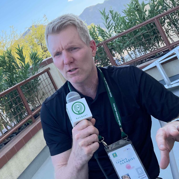 cover art for Current Events from Indian Wells with Jim Courier 