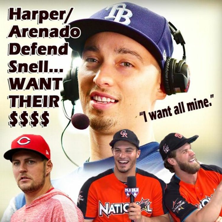 cover art for "I WANT ALL MINE." Blake Snell Wants It All & Harper/Arenado Agree...Trevor Bauer Also Chimes In