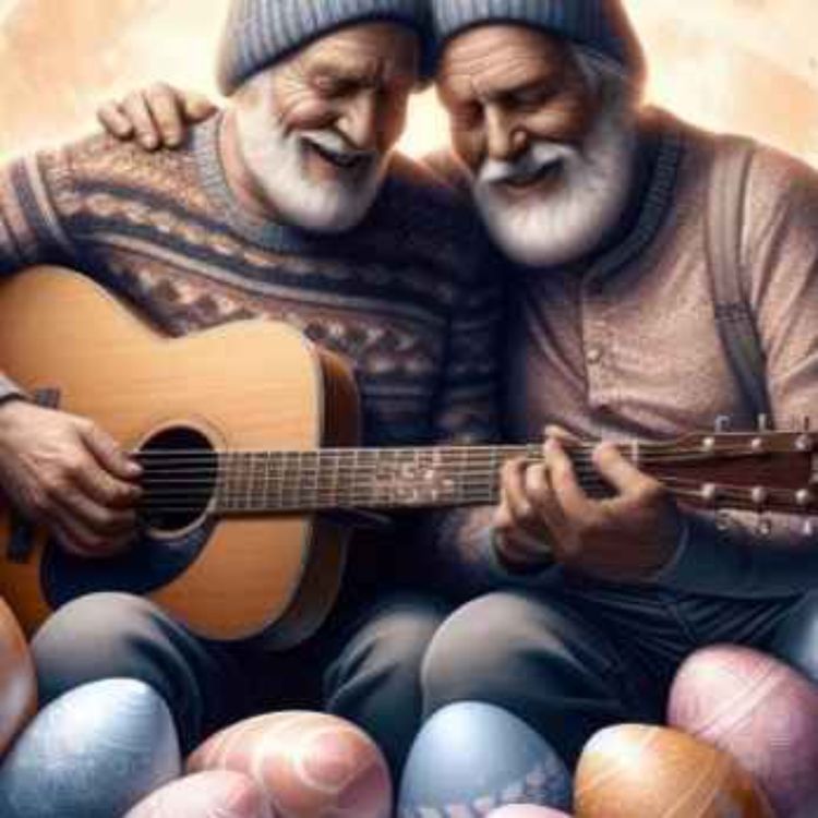 cover art for To akustiske gitarer og et egg 