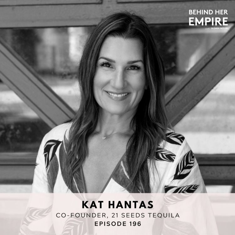 cover art for #196: How This Stay-At-Home Mom Built One of the Fastest-Growing Tequila Brands - Kat Hantas, Co-founder of 21 Seeds Tequila