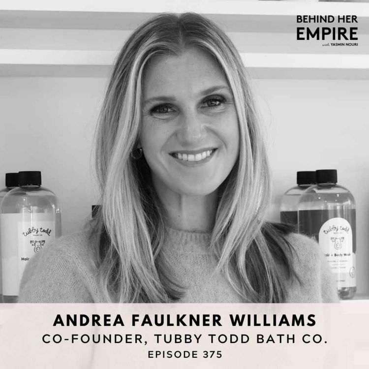 cover art for #375: "Perfection Isn’t the Goal. Momentum Is.” How This Founder Built a Cult Following and Amazon’s #1 Baby Skincare Brand - Andrea Faulkner Williams, Co-Founder of Tubby Todd