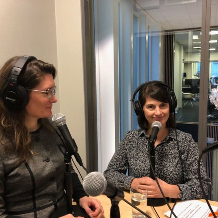 cover art for Fremtidens arbeidsliv, Tina Ødegaard  og Lene Eltvik Vindfeld i samtale med Torbjørn Torsvik