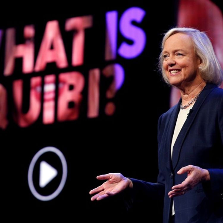 cover art for Quibi CEO Meg Whitman on 52 Players with Frank MacKay