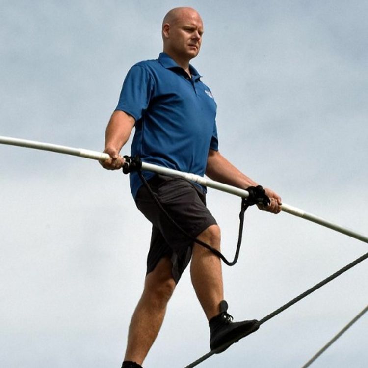 cover art for Nik Wallenda on Breaking it Down with Frank MacKay