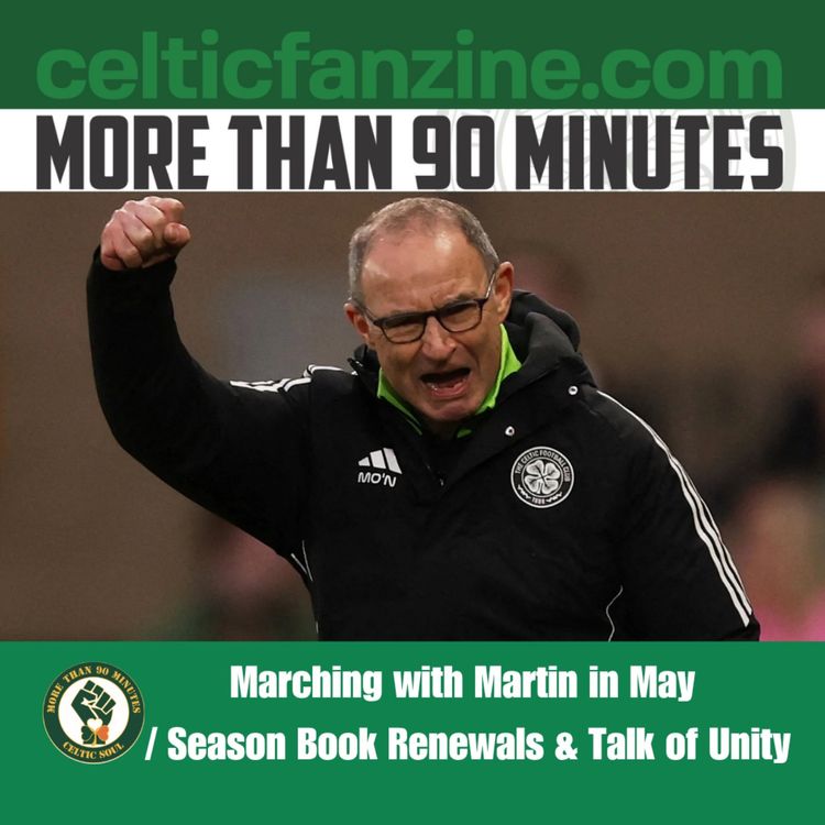 cover art for Marching with Martin in May / Season Book Renewals & Talk of Unity