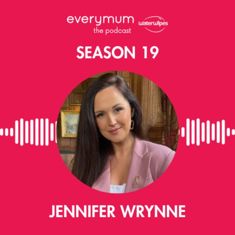 cover art for Jennifer Wrynne on positivity, parenting and her cancer diagnosis at 10 weeks post partum