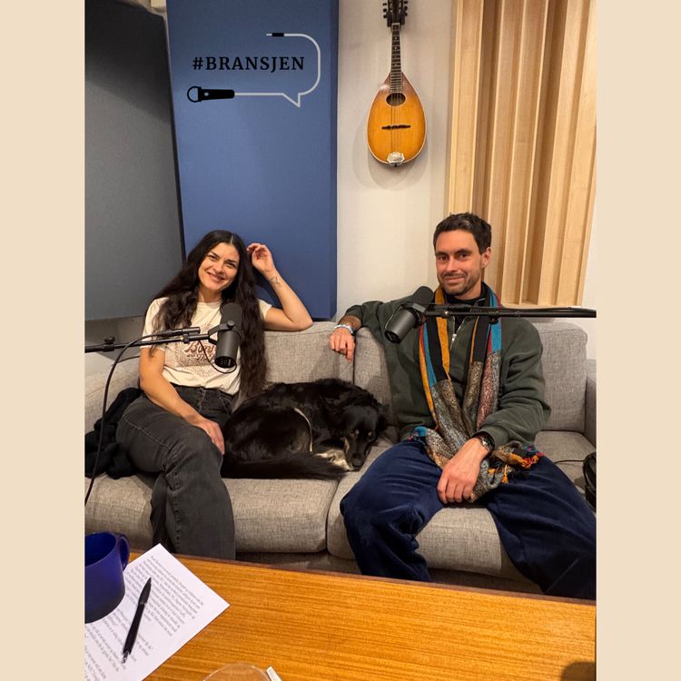 cover art for #bransjen- Sesong 7- Brand Barstein- Scenekunstmedisin, musikkjournalistikk, matiné & troen på musikk som noe menneskeskapt