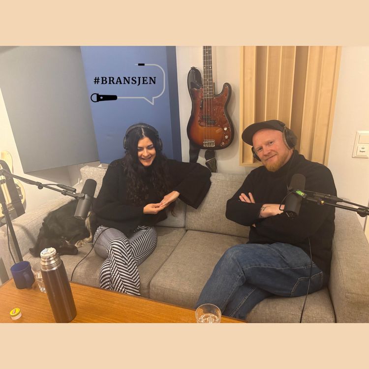 cover art for #bransjen-Sesong 8- (#73)- Lewi Bergrud- Evnen til å bli begeistra, musikk som sjelesorg og kløktig merch