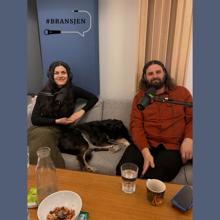 cover art for #bransjen- Sesong 8- (#75)- Kenneth Norum- Segmentert musikkbransje, lærerike prosesser og studio-stamina