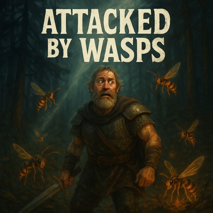cover art for #235 - Attacked By Wasps