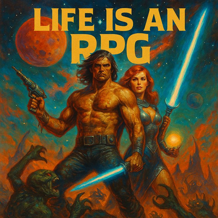 cover art for #241 - Life in an RPG
