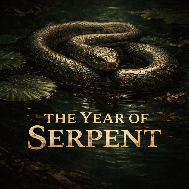 cover art for #183 - THE YEAR OF THE SERPENT