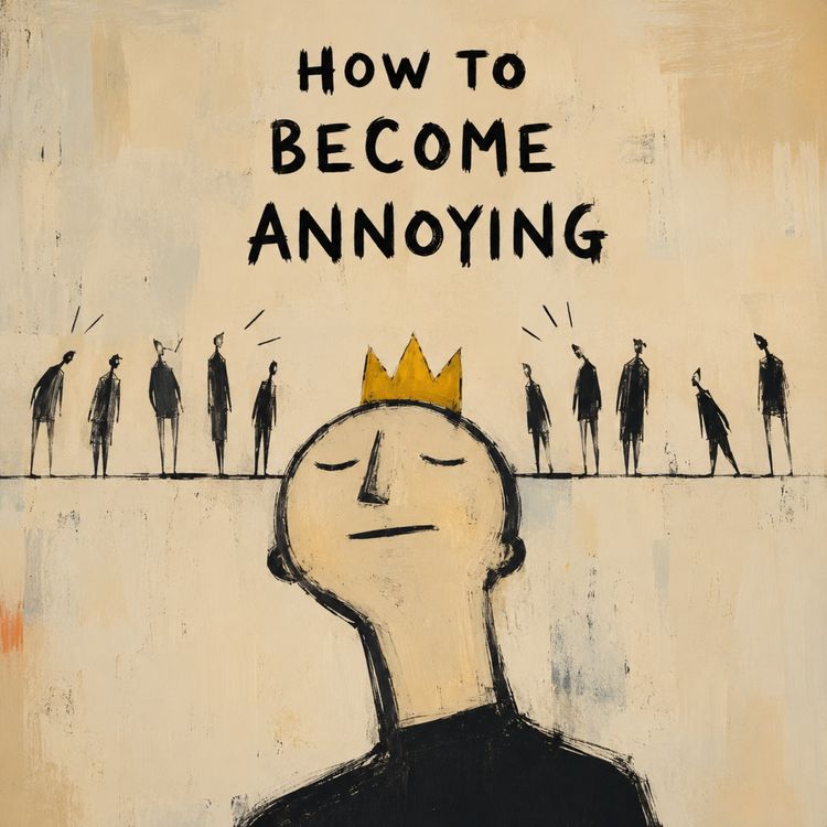 cover art for #314 - HOW TO BECOME ANNOYING 2