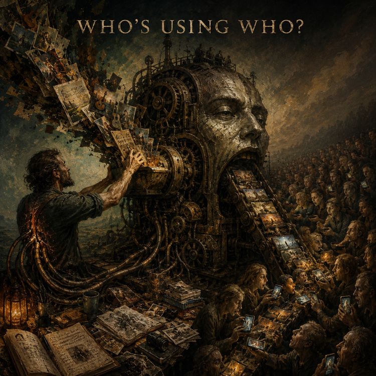 cover art for #324 - WHO’S USING WHO?
