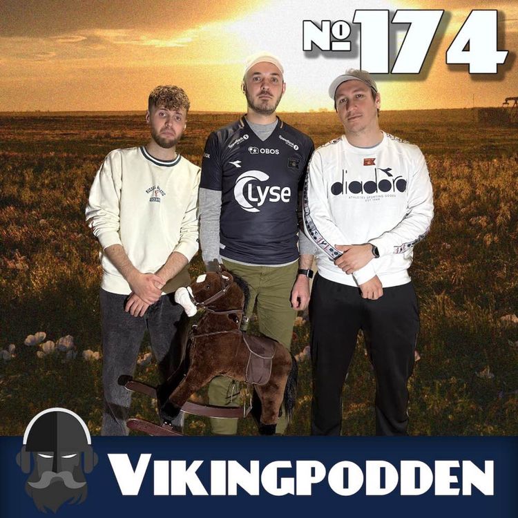 cover art for #174 – Vikingpodden rir igjen🐎