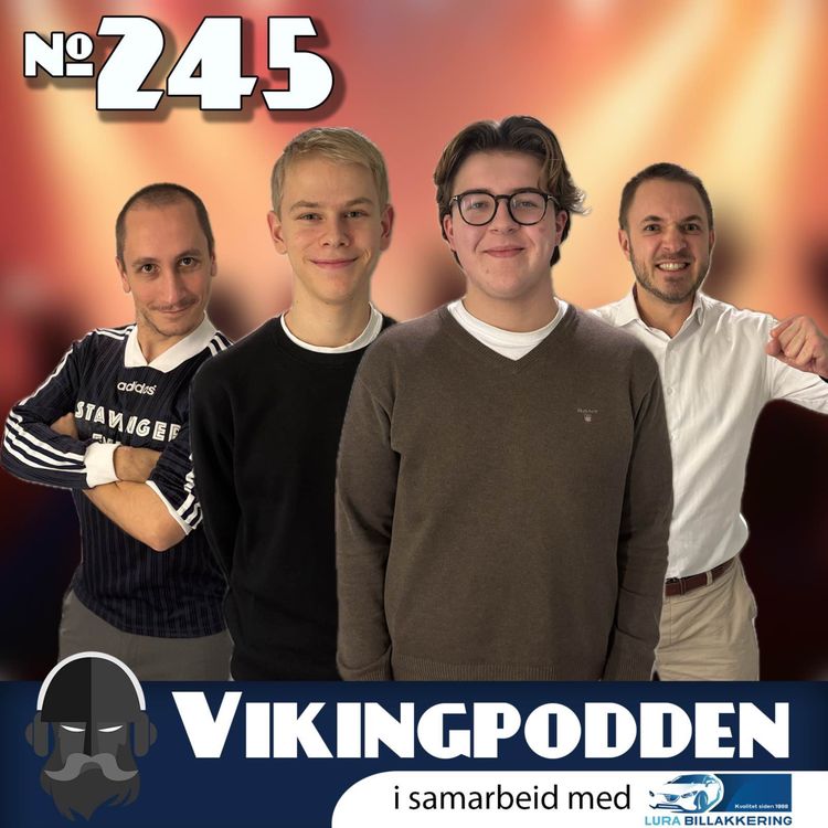 cover art for #245 — 😮‍💨 Elendig kamp — Viking er et topplag!😮‍💨