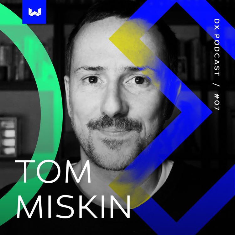 cover art for DX Podcast #7 w/ Tom Miskin