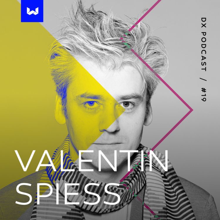 cover art for  DX Podcast #19 w/ Valentin Spiess