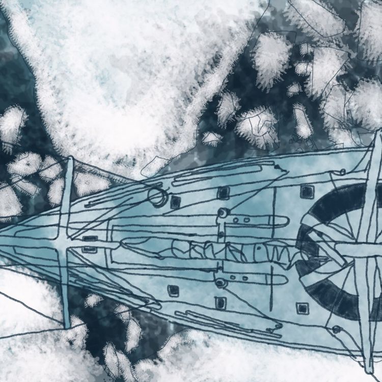 cover art for Saison 1 Episode 06 : "Pris dans la glace"