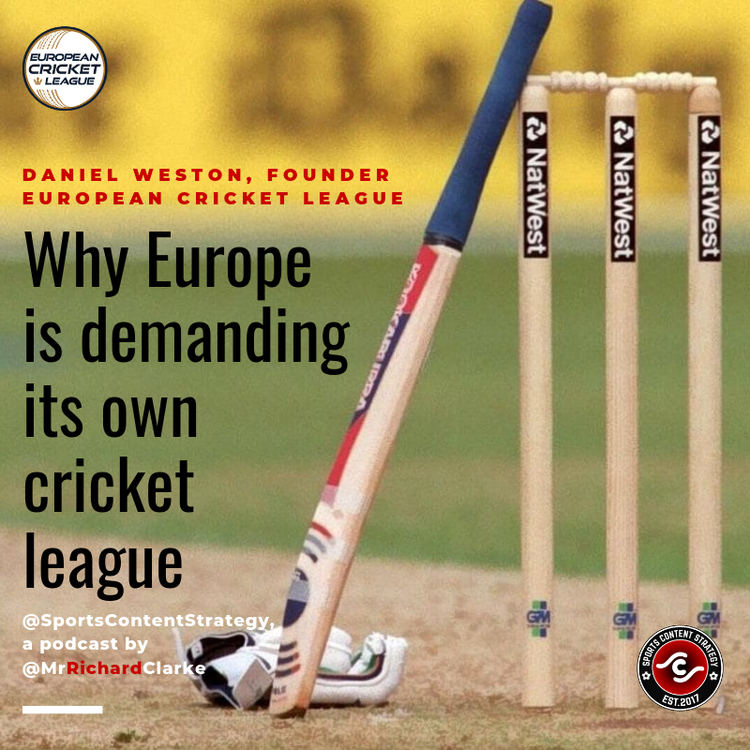cover art for Daniel Weston: Founder, European Cricket League