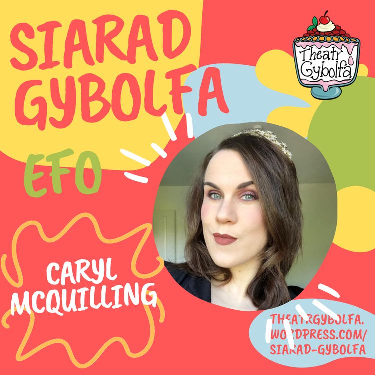 cover art for Siarad Gybolfa efo Caryl McQuilling