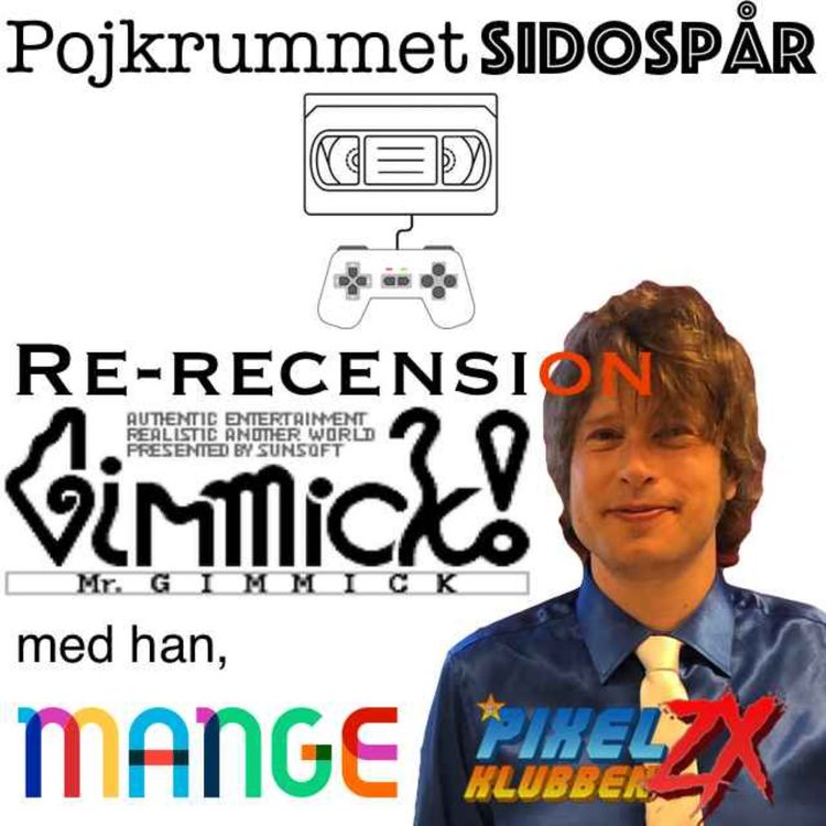 cover art for Re-Recension av Mr Gimmick med han Mange från Pixelklubben ZX