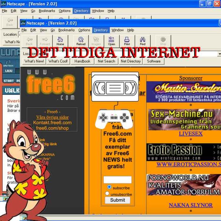 cover art for Det Tidiga Internet