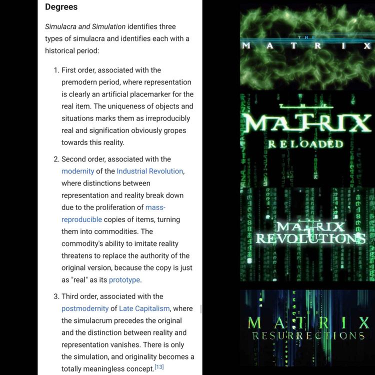 cover art for The Matrix Saga