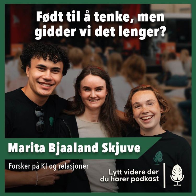 cover art for Født til å tenke, men gidder vi det lenger? 