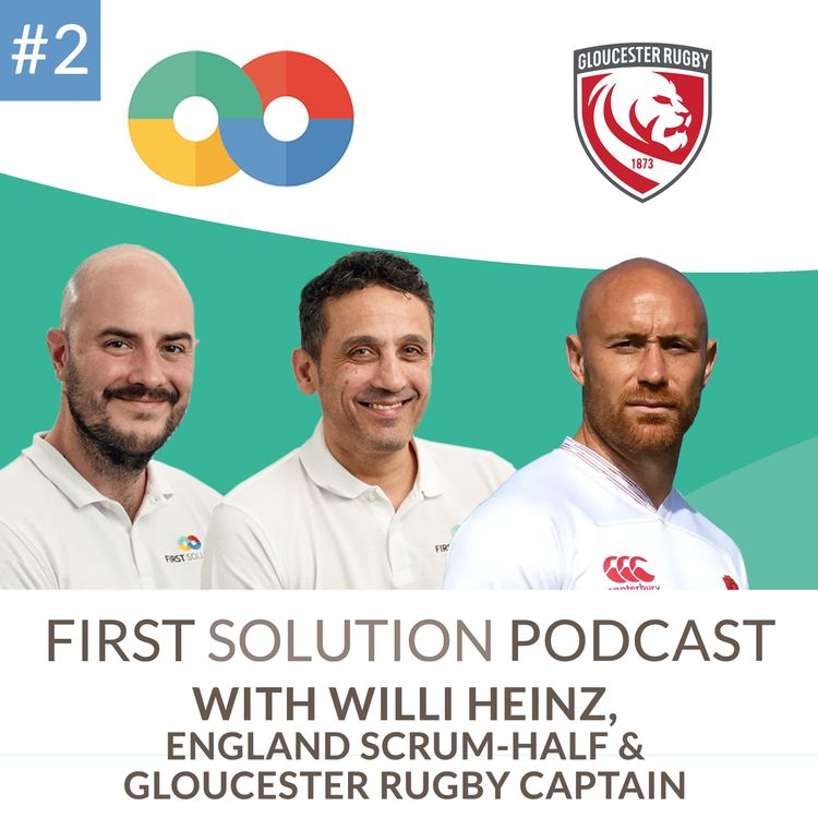 cover art for #2 - Willi Heinz, England Rugby & Gloucester Rugby