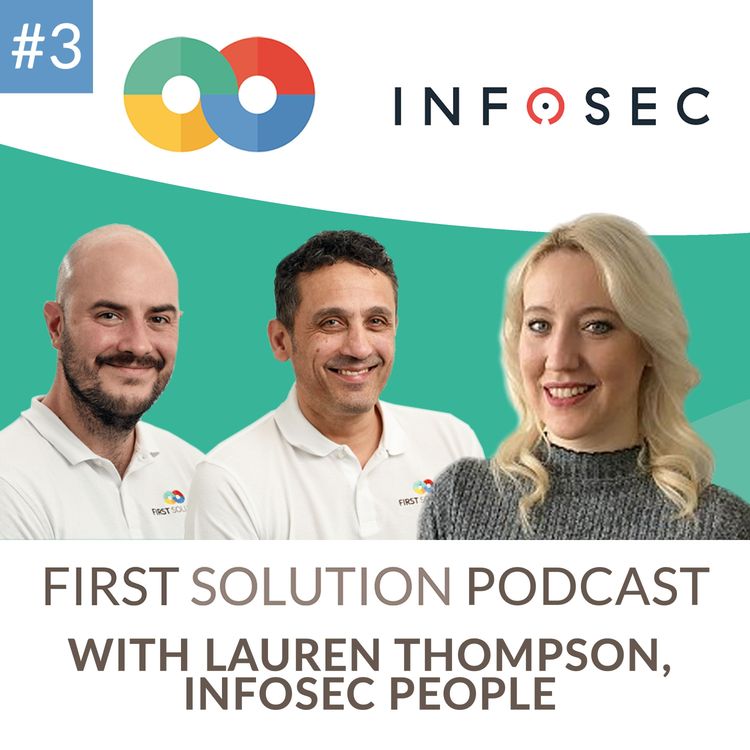 cover art for #3 - Lauren Thompson, InfoSec People