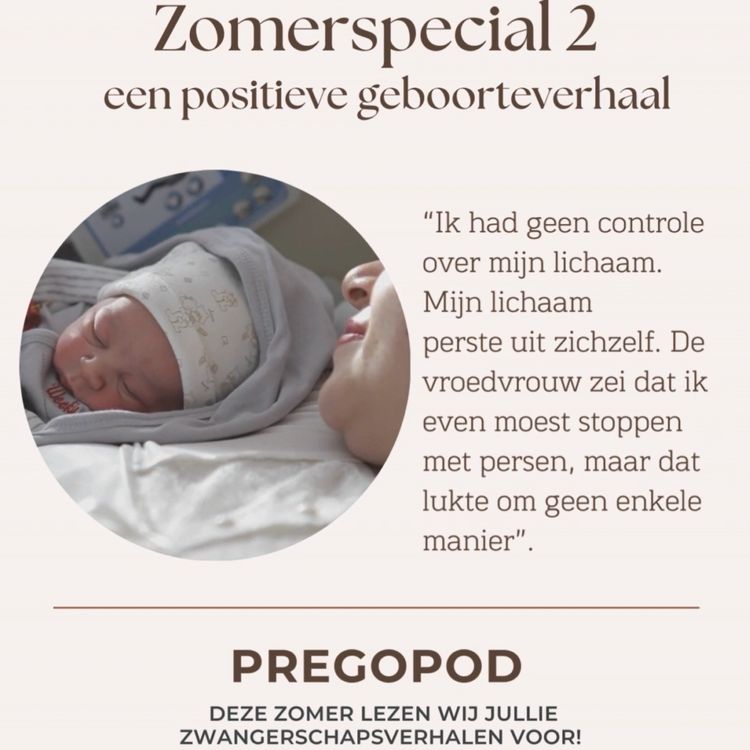 cover art for ZOMERSPECIAL 2 - een positieve geboorteverhaal