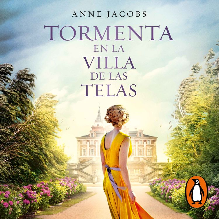 cover art for Audiolibro: "Tormenta en la villa de las telas (La villa de las telas 5)" de Anne Jacobs