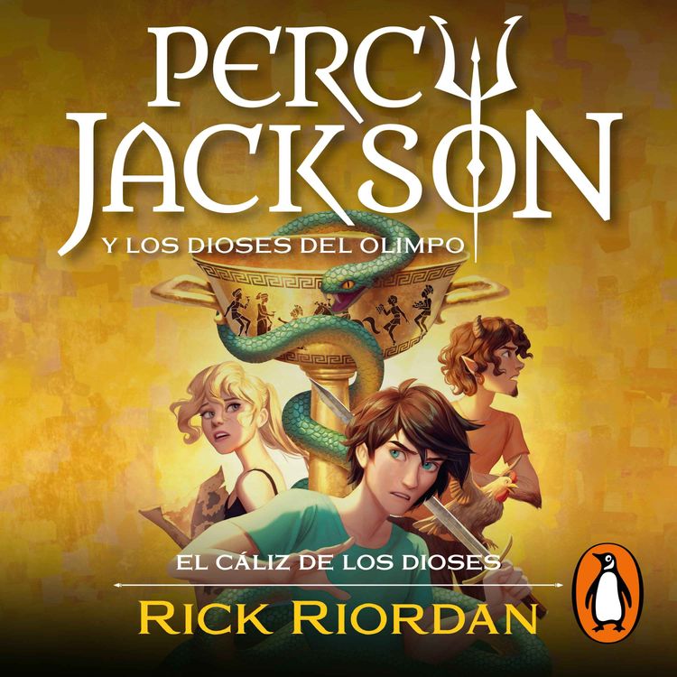 cover art for Percy Jackson y el cáliz de los dioses (Percy Jackson y los dioses del Olimpo 6)  - Rick Riordan (Audiolibro)