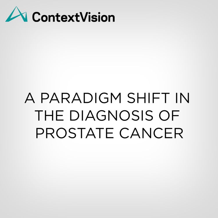 cover art for A paradigm shift in the diagnosis of prostate cancer