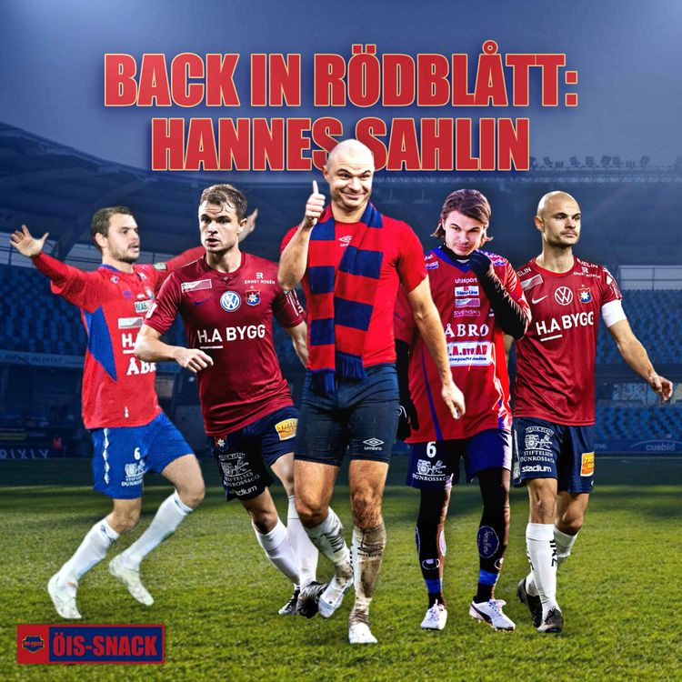cover art for 96. Back in rödblått: Hannes Sahlin