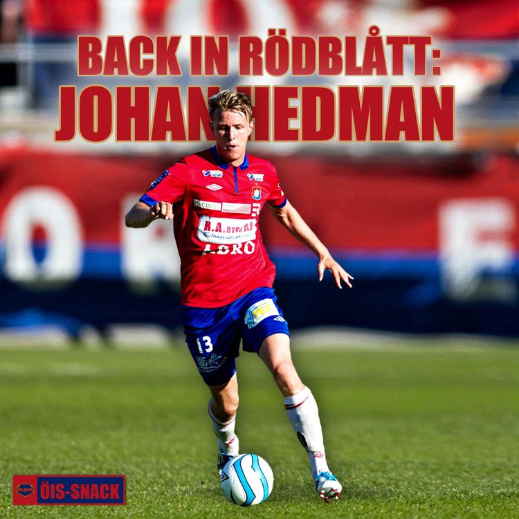 cover art for 105. Back in Rödblått: Johan Hedman
