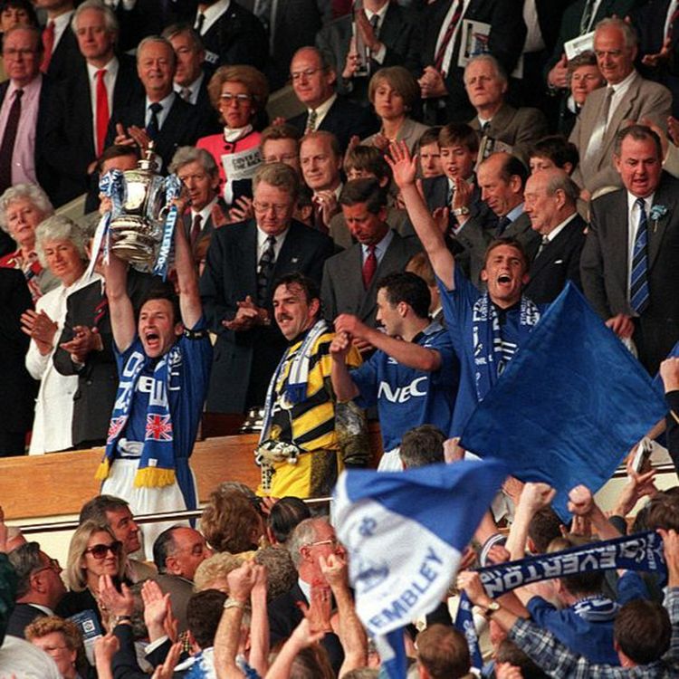 cover art for Everton's 1995 FA Cup Run: Horne, Jackson And Parkinson