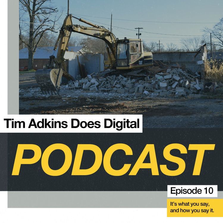 cover art for Episode 10: Blogging and Podcasting - It's What You Say, And It's How You Say It