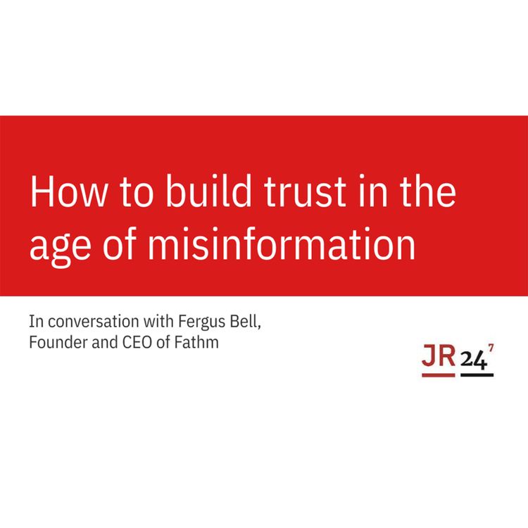 cover art for Trust in the Age of Misinformation