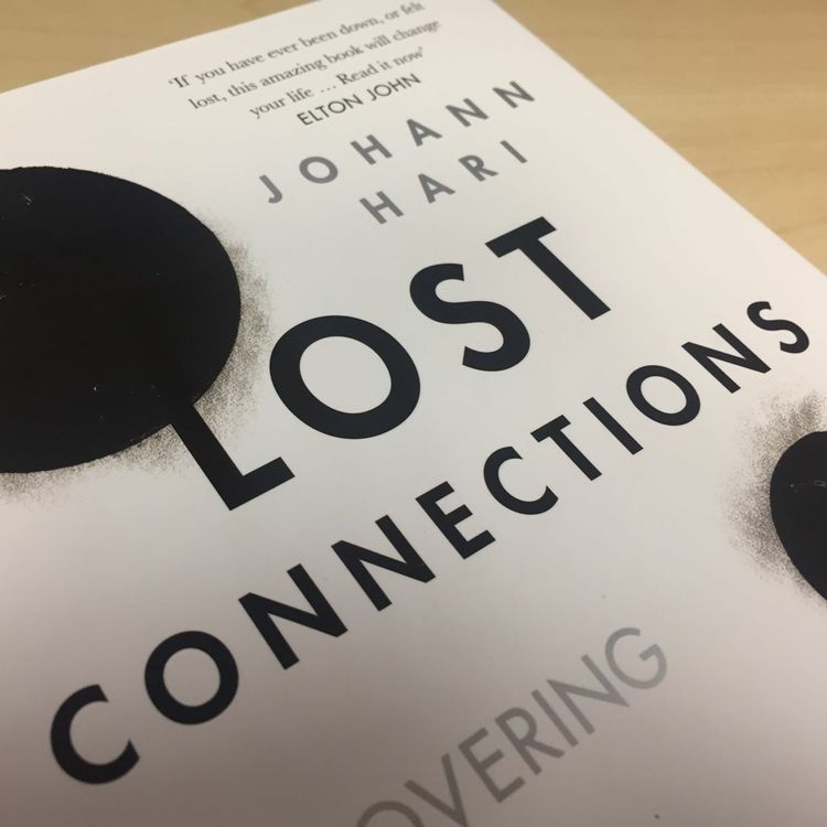 cover art for Johann Hari: What causes depression?