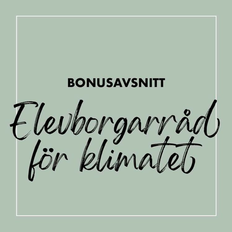 cover art for Bonus: Elevborgarråd för klimatet