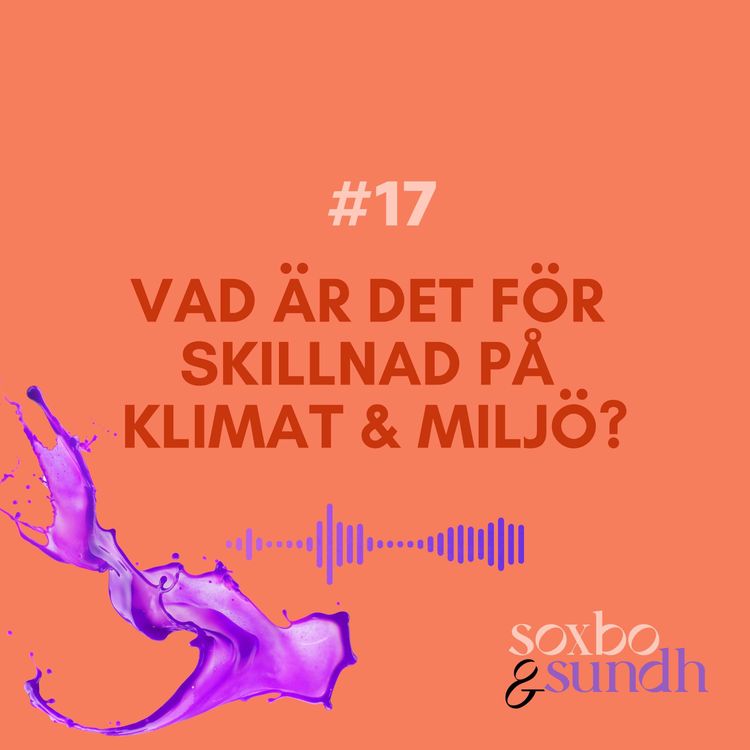 cover art for #17 Vad är det för skillnad på klimat och miljö?