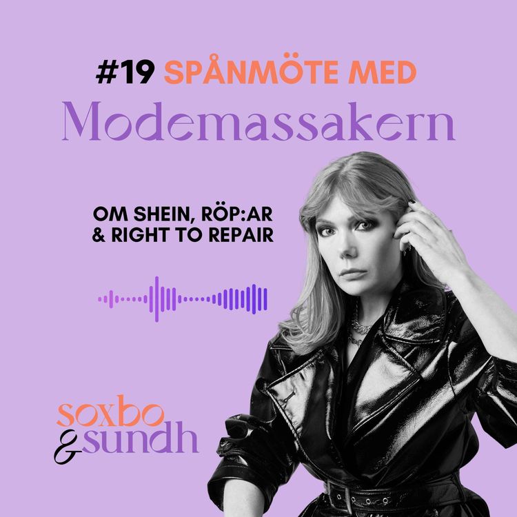 cover art for #19 Spånmöte med Modemassakern – om Shein, RÖP:are & right to repair