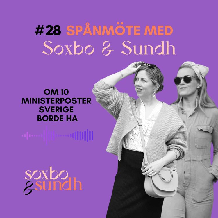 cover art for #28 Spånmöte med Soxbo & Sundh – 10 ministerposter Sverige borde ha