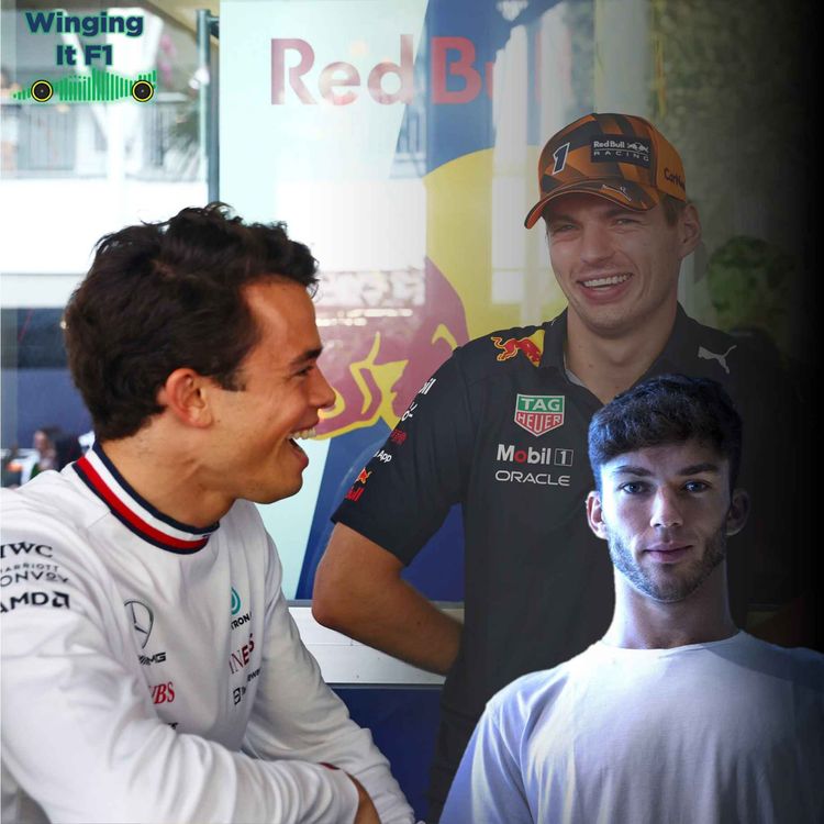 cover art for In with the New! Driver Market + US GP Preview | Winging It F1 podcast